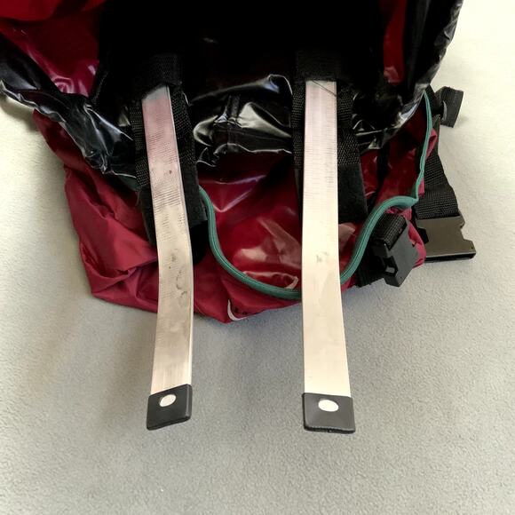 RIDGEWAY by Kelty Hiking Travel Internal Backpack Burgundy Green Up to 48" Waist - Picture 6 of 16